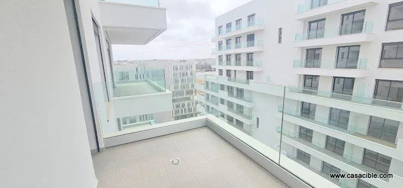 Casa Finance City: 2 chambres terrasse. - الدار البيضاء (3)