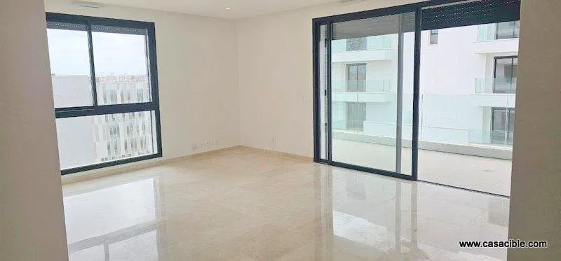 Casa Finance City: 2 chambres terrasse. - الدار البيضاء