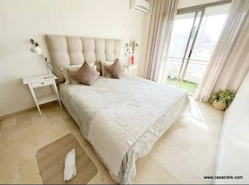 Bourgogne: appartement meublé 2 chambres. - الدار البيضاء (4)