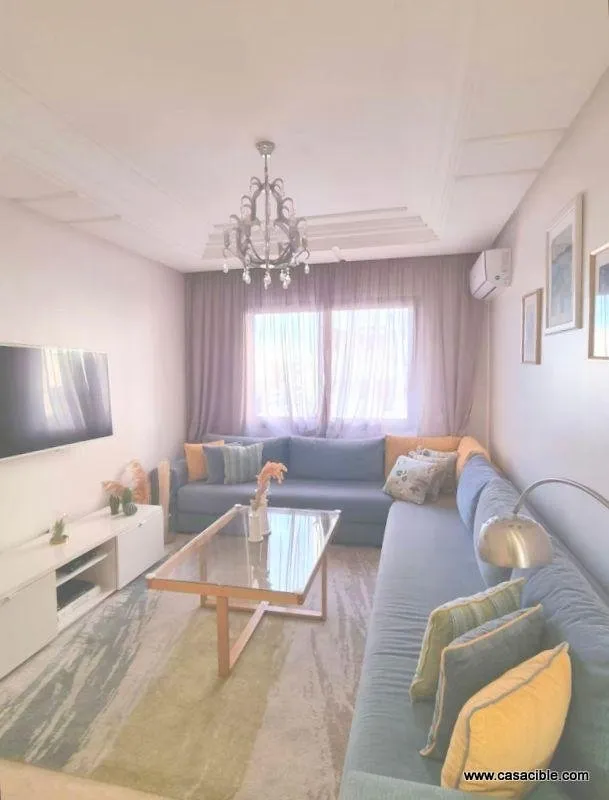 Bourgogne: appartement meublé 2 chambres. - الدار البيضاء