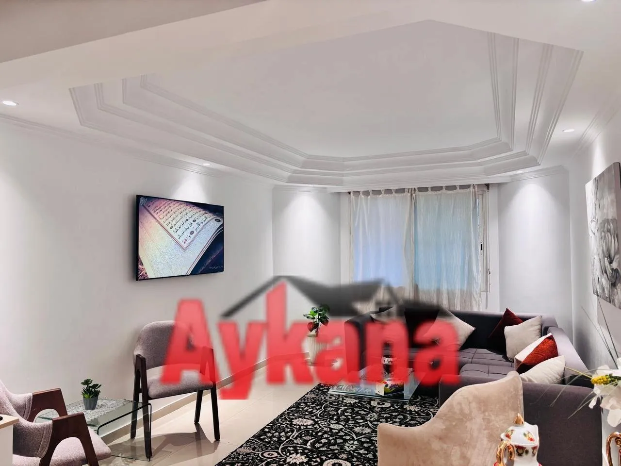 Location Appartement Meublé Rénové à Bas Agdal, Rabat - الرباط (2)