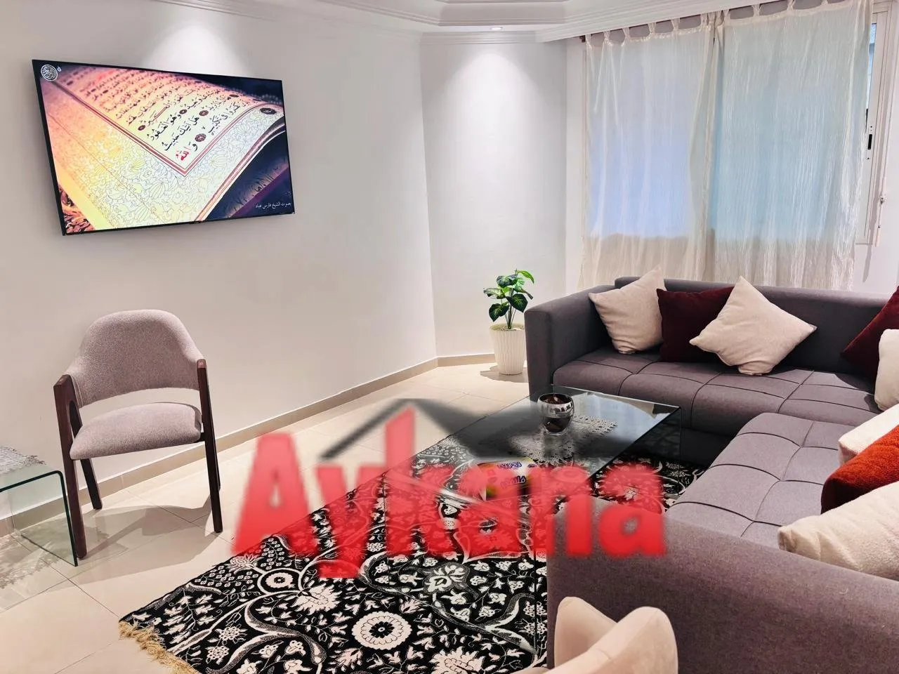 Location Appartement Meublé Rénové à Bas Agdal, Rabat - الرباط (3)