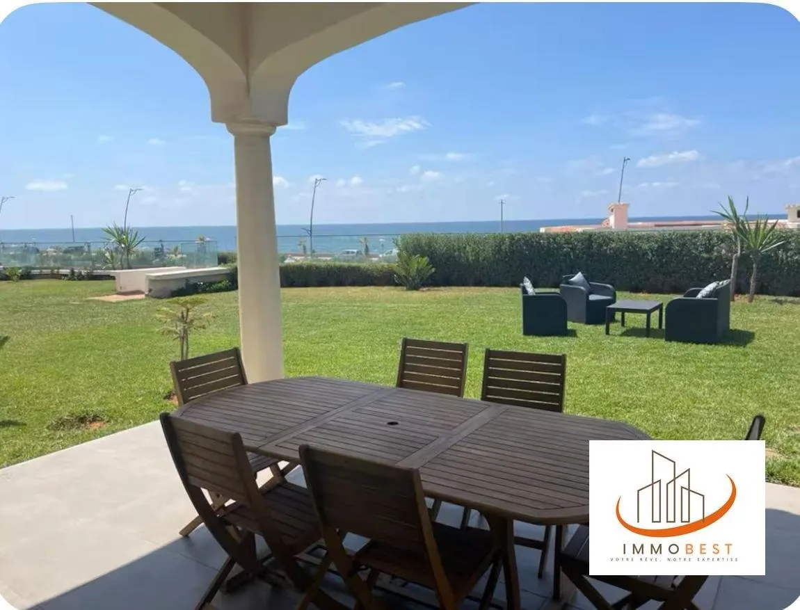 Tamaris, Belle Villa meublée en location, front mer 4 CH - الدار البيضاء