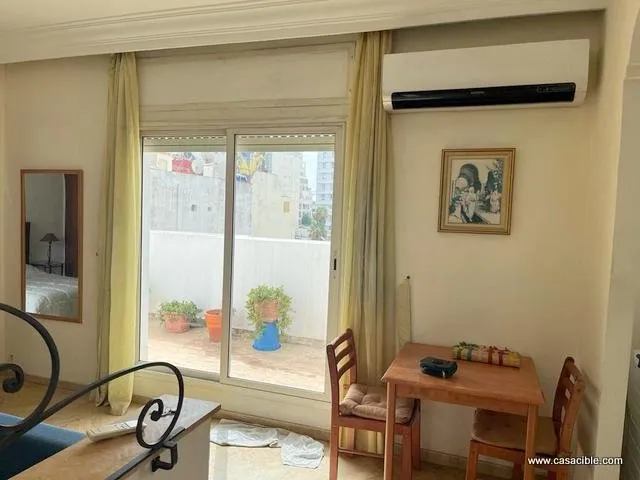 Secteur lyautey: studio meublé avec terrasse. - الدار البيضاء (4)