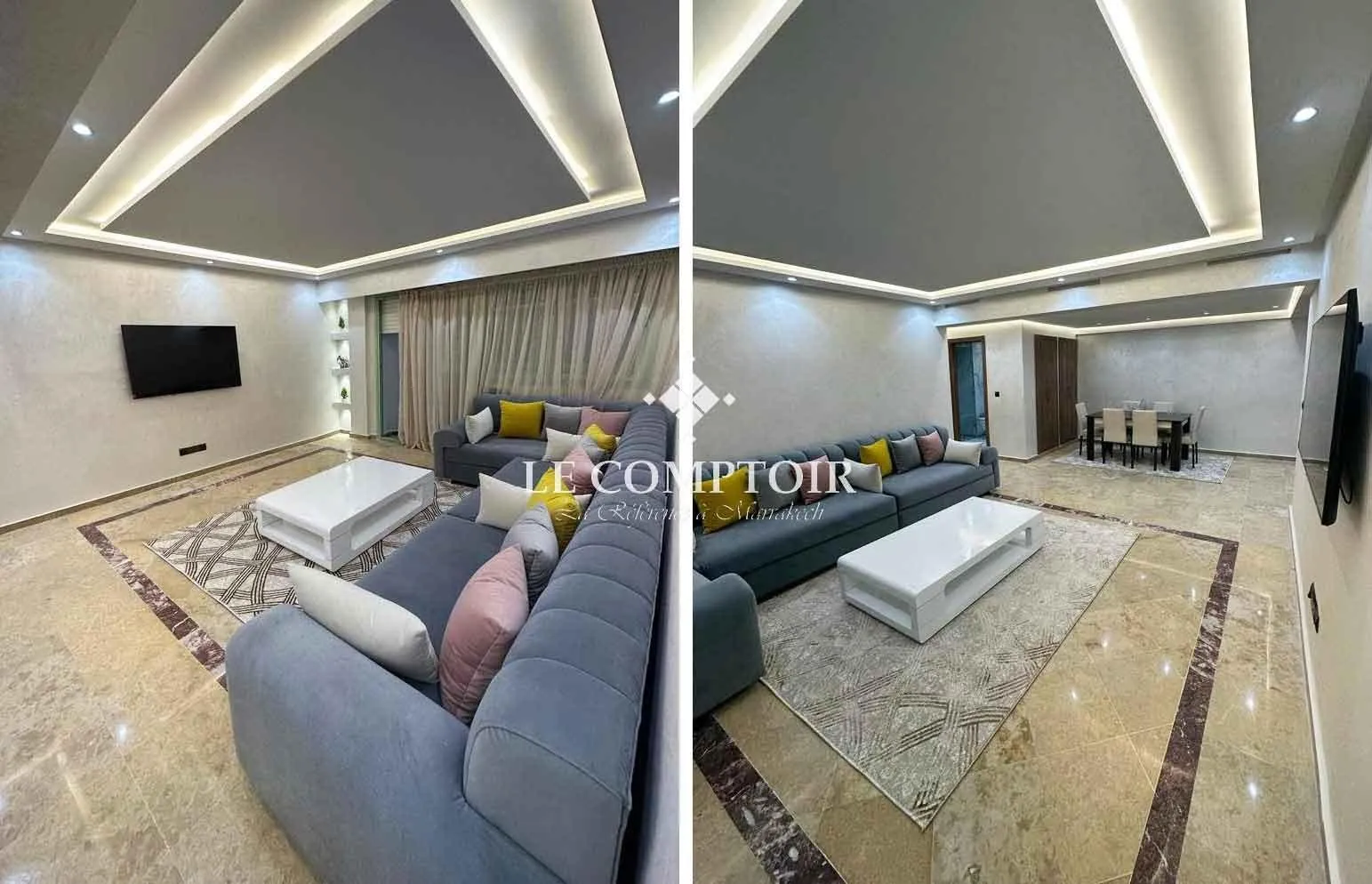 APPARTEMENT A LOUER LONGUE DUREE MAJORELLE - مراكش (3)