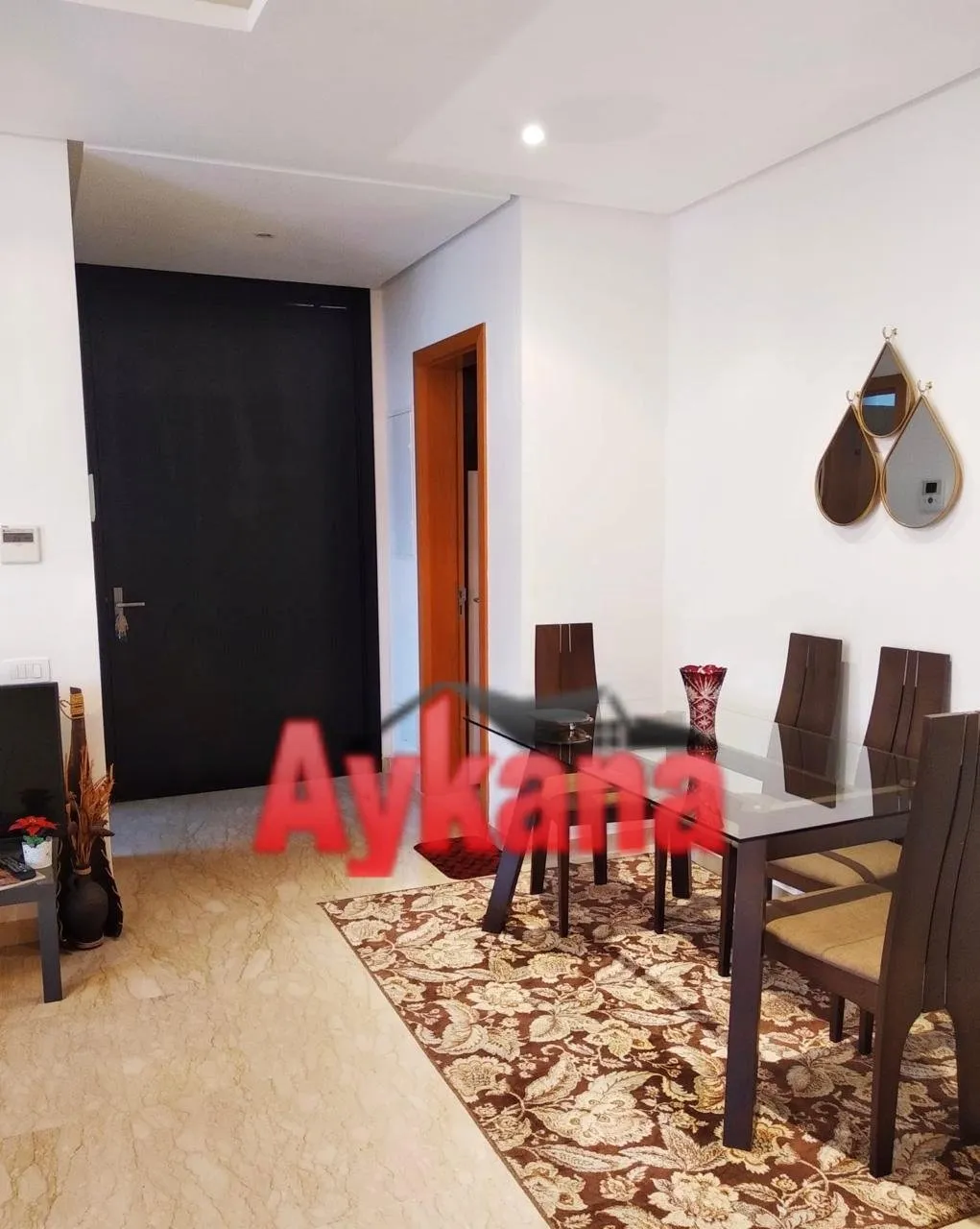 LOCATION APPARTEMENT MEUBLÉ AVEC VUE JARDIN ET PISCINE- MARINA DE SALÉ - سلا (3)