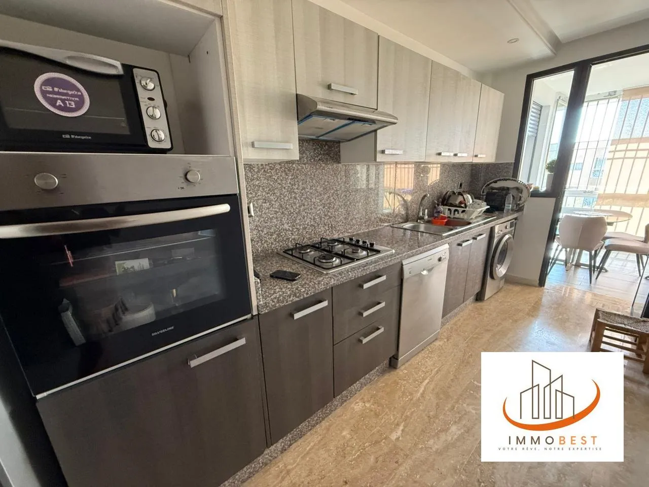 Dar Bouazza, location d'un bel appartement, meublé 2 CH - الدار البيضاء (4)