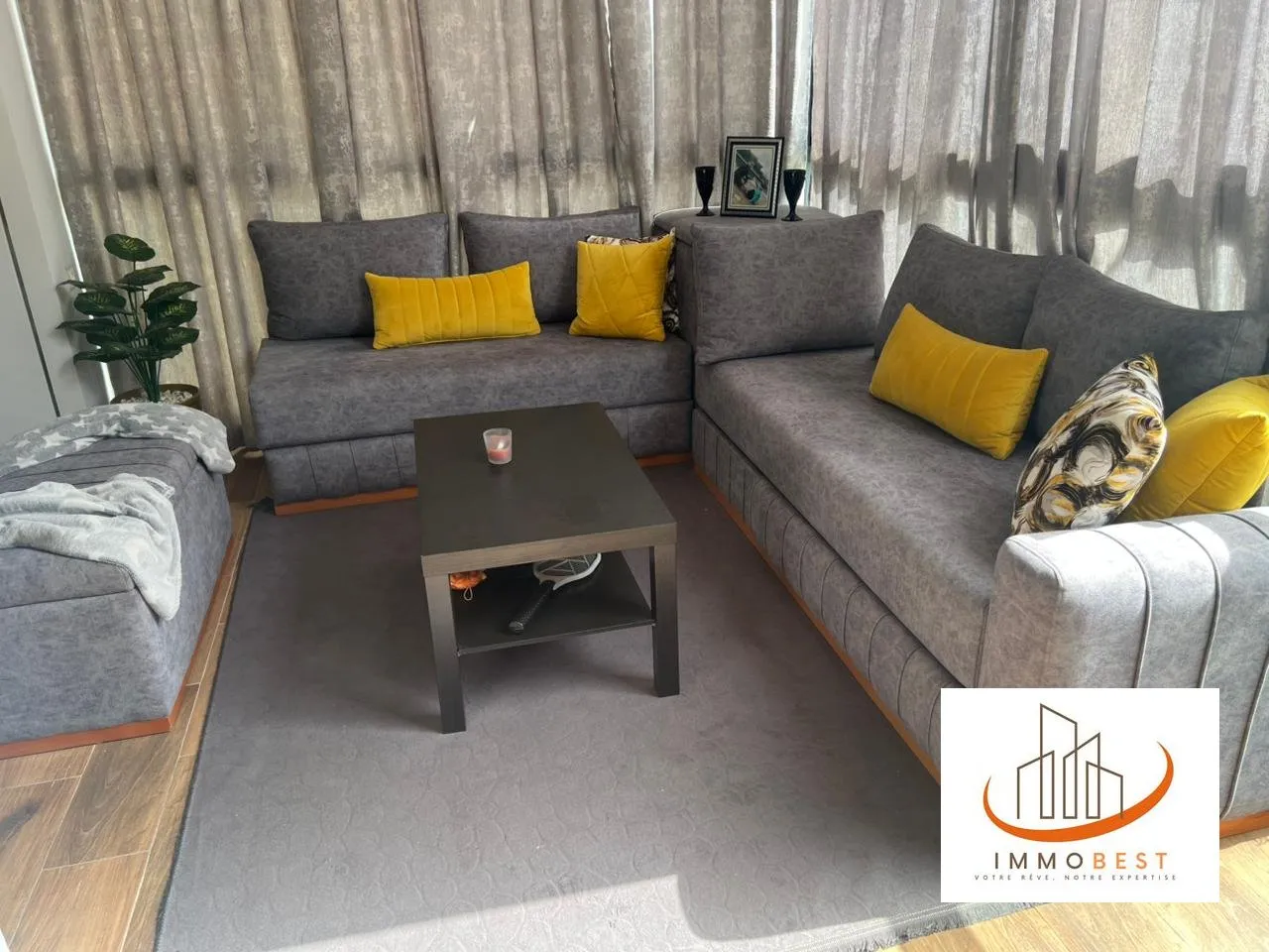 Tamaris Appartement meublée en location 2 CH - الدار البيضاء