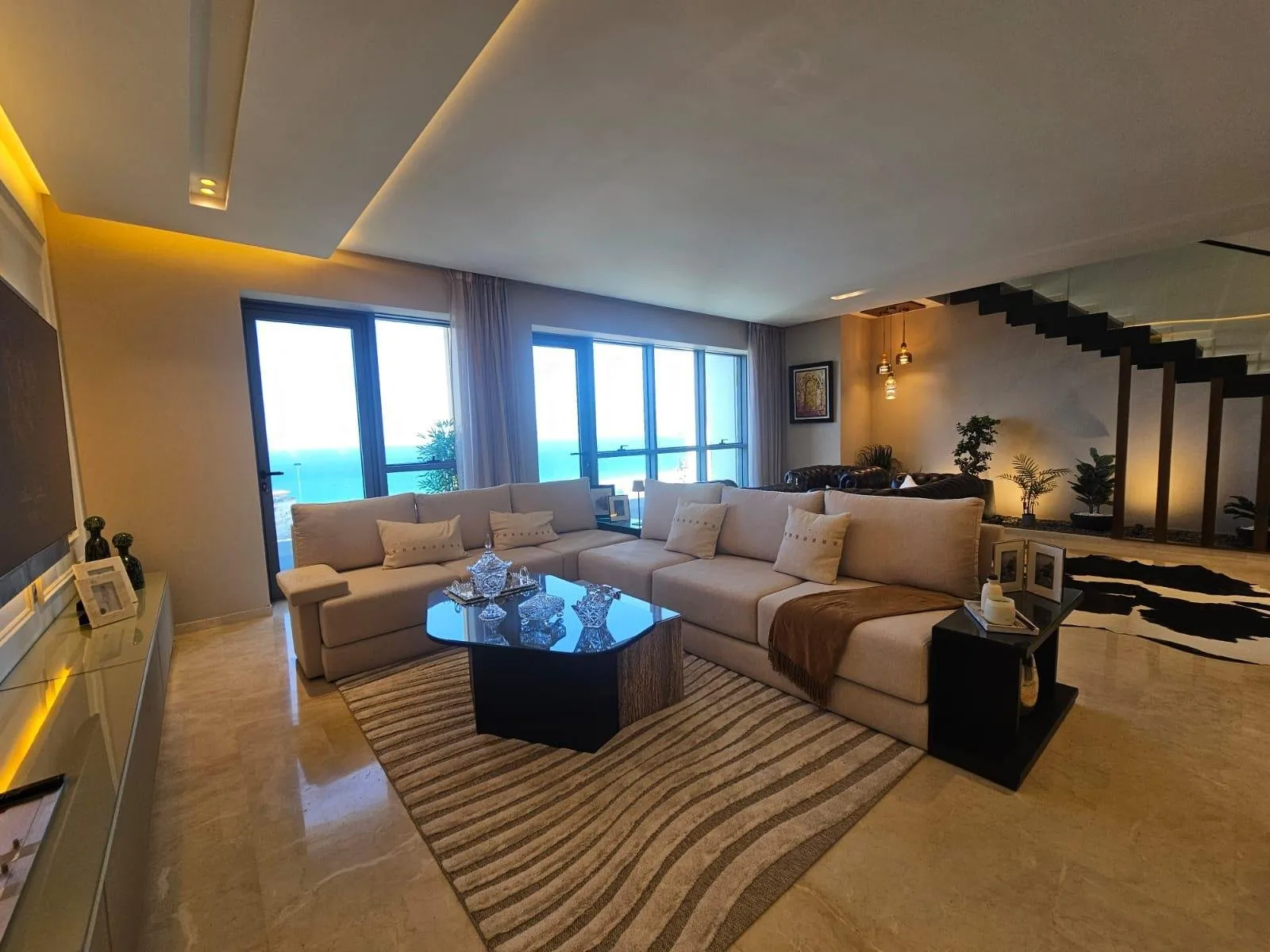 Duplex de rêve totalement vu mer - طنجة (2)