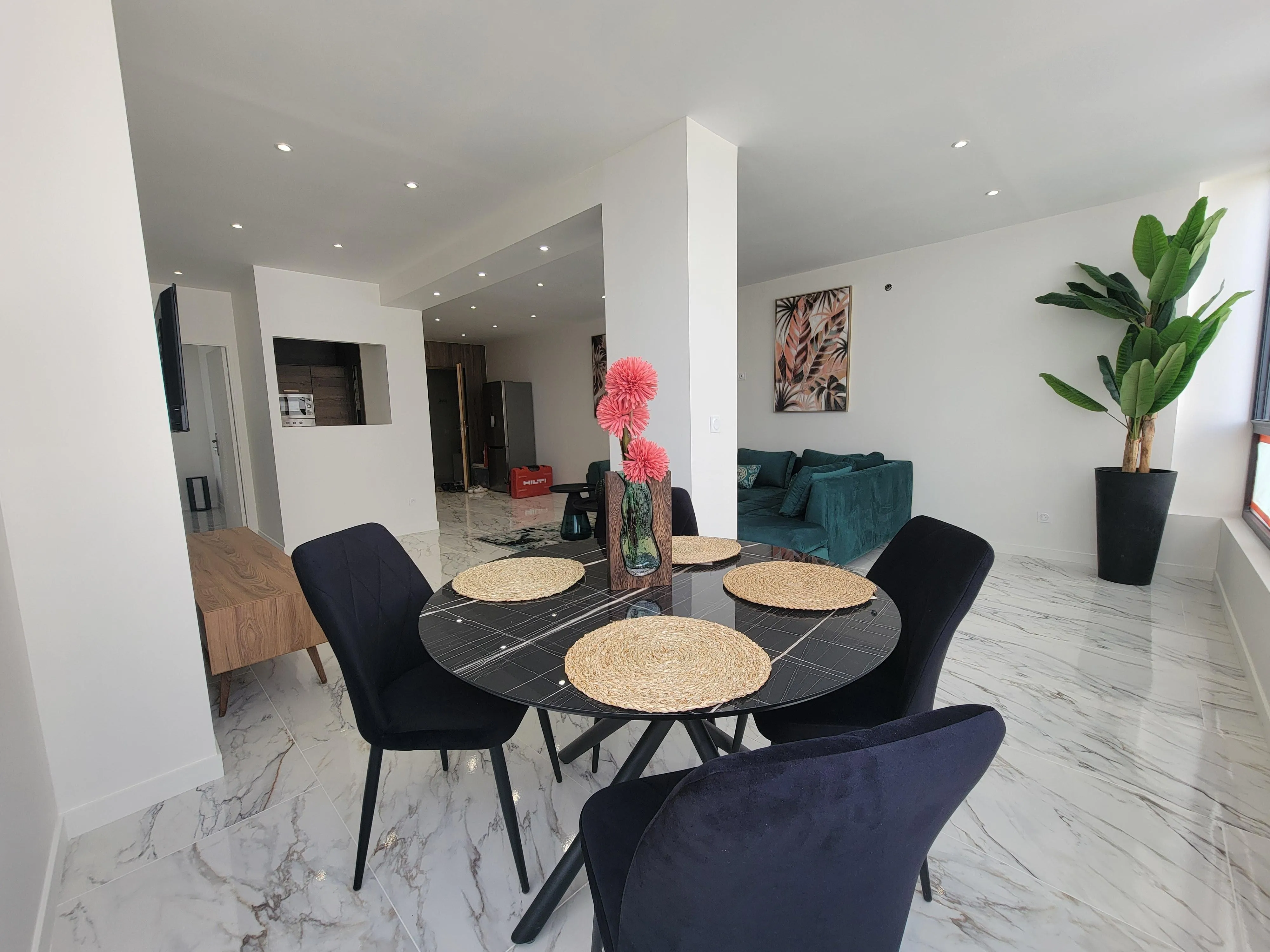 À louer : superbe appartement meublé 2 chambres neuf à Dar Bouazza - الدار البيضاء (4)