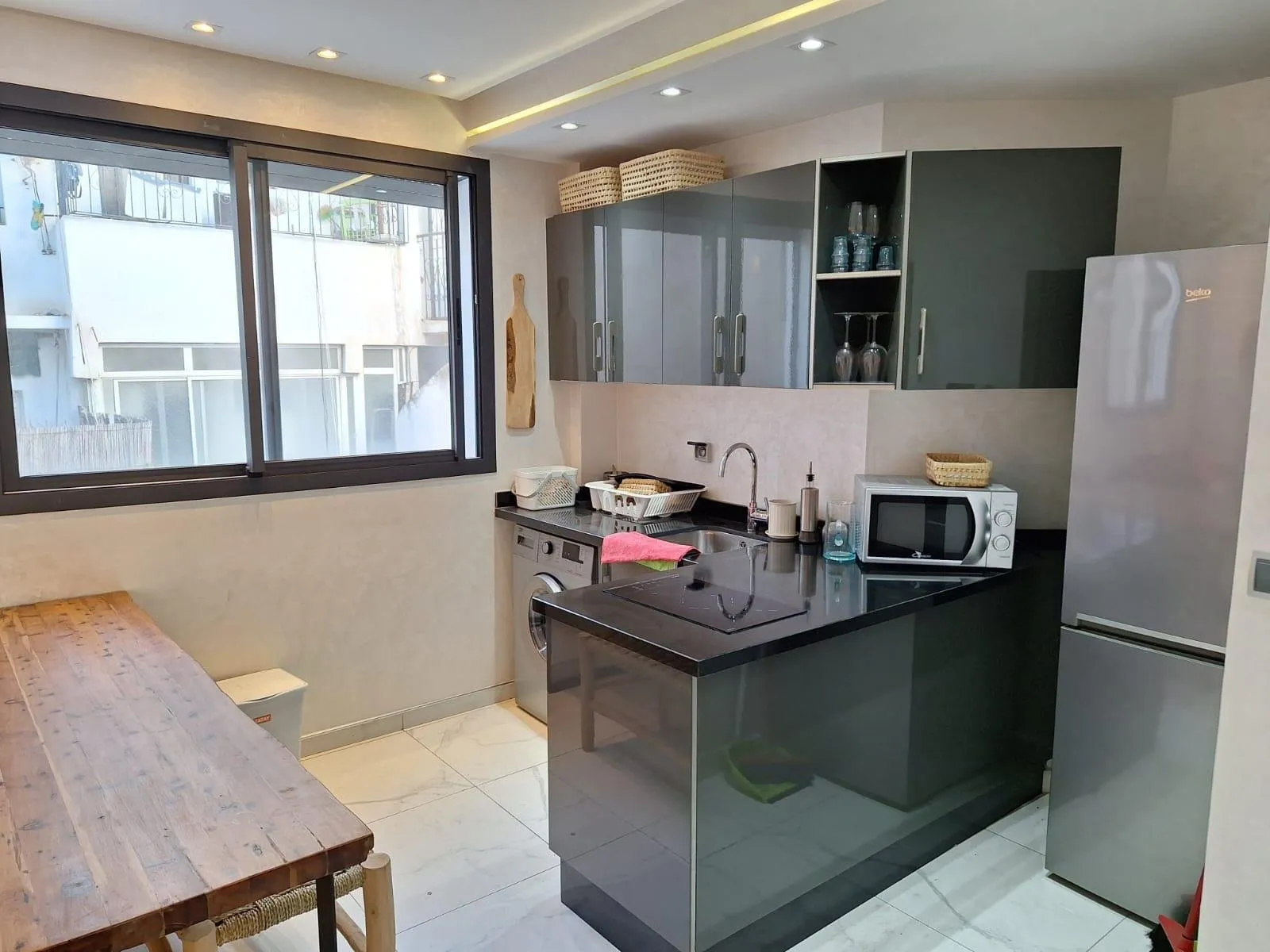 À Louer – Superbe appartement meublé 1 chambre - الدار البيضاء (2)