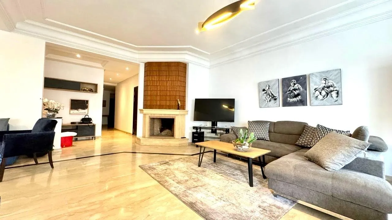 Appartement meublé de standing au triangle d’or - الدار البيضاء