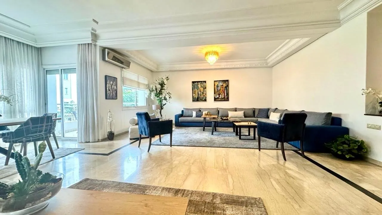 Appartement meublé de standing au triangle d’or - الدار البيضاء (4)