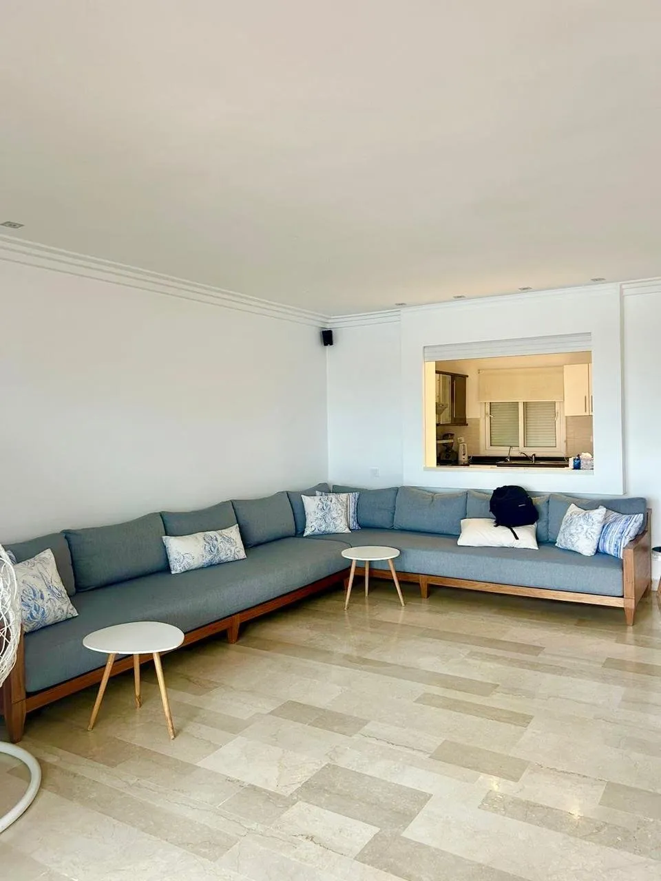 Joli appartement avec vue sur mer à Dar Bouazza - الدار البيضاء (4)