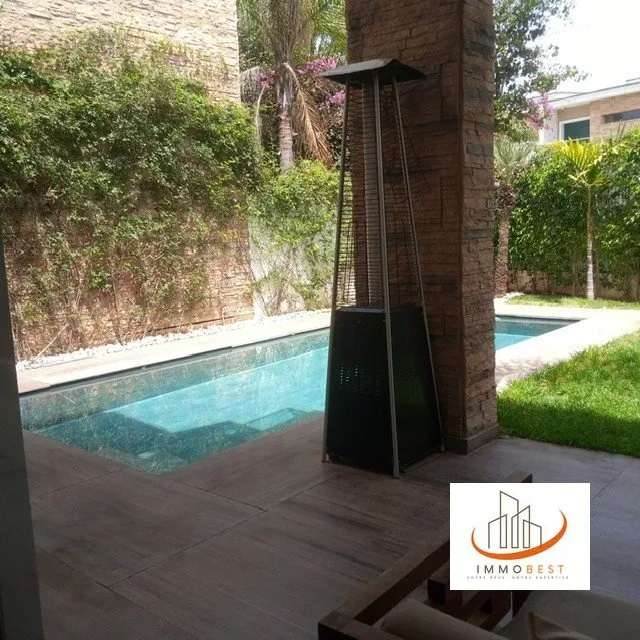 Location Villa VIDE en bande a la palmeraie 3 CH - بوسكورة
