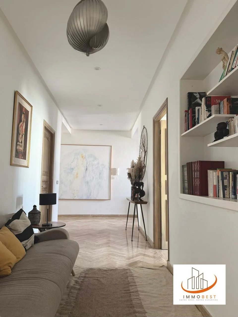 Très bel appartement en location VIDE ou MEUBLE sur Bir Anzarane 3 CH - الدار البيضاء (3)