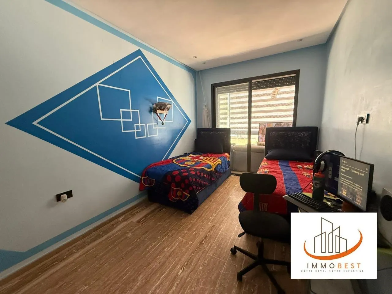 Almaz, location d’un appartement meublé avec piscine privative 3 CH - الدار البيضاء (3)