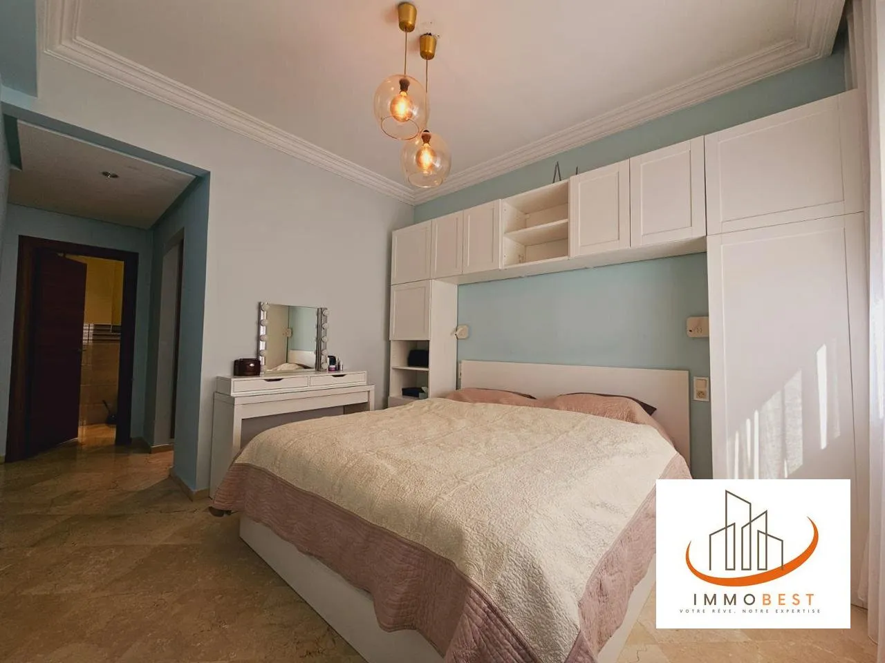 Les Princesses, vente d'un bel appartement de 117 m/ 1 ET/ 3CH - الدار البيضاء (4)