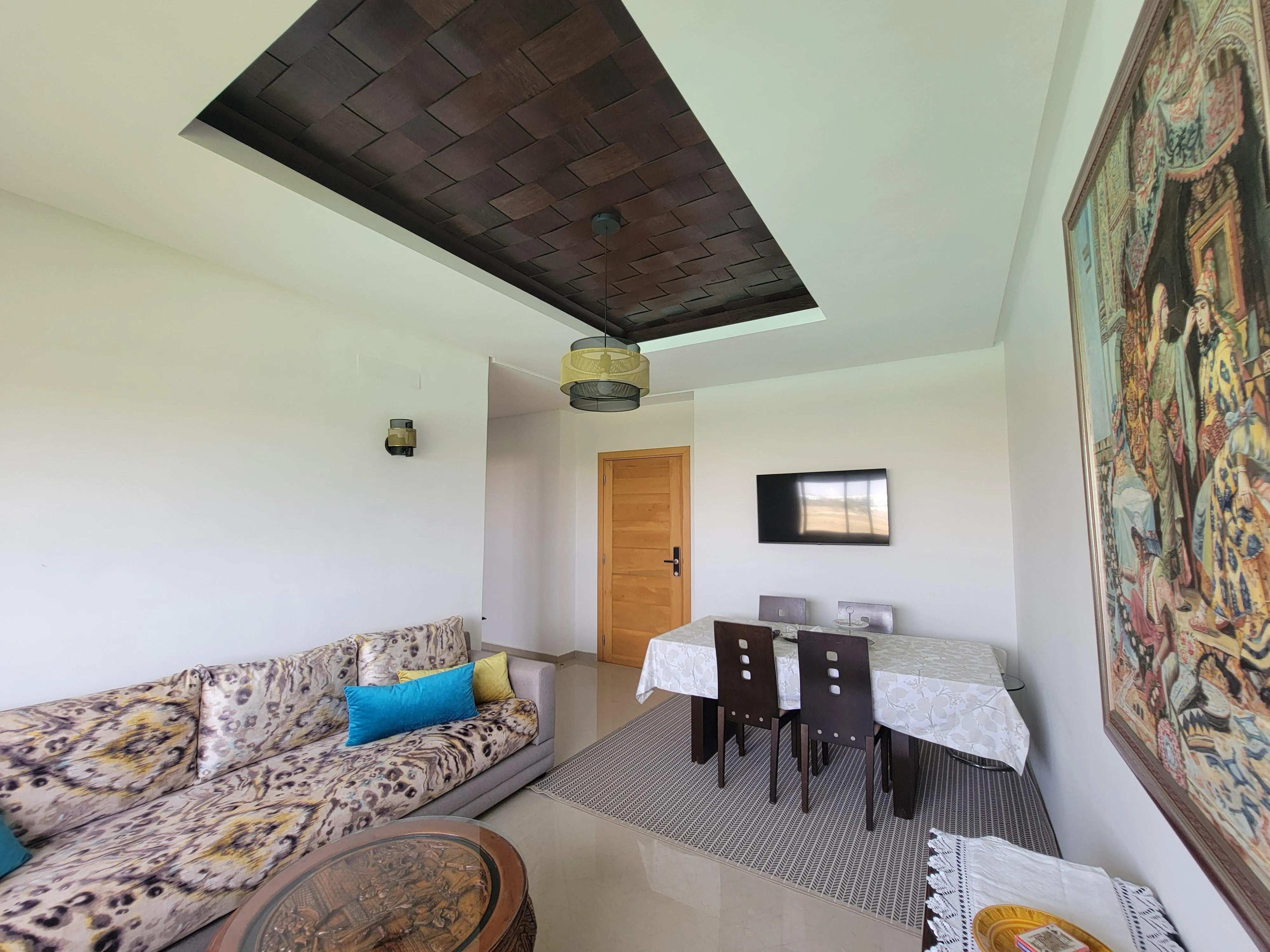 Bel Appartement Meublé 3 Chambres à Tamaris 2, Résidence Sécurisée avec Piscine - الدار البيضاء (2)