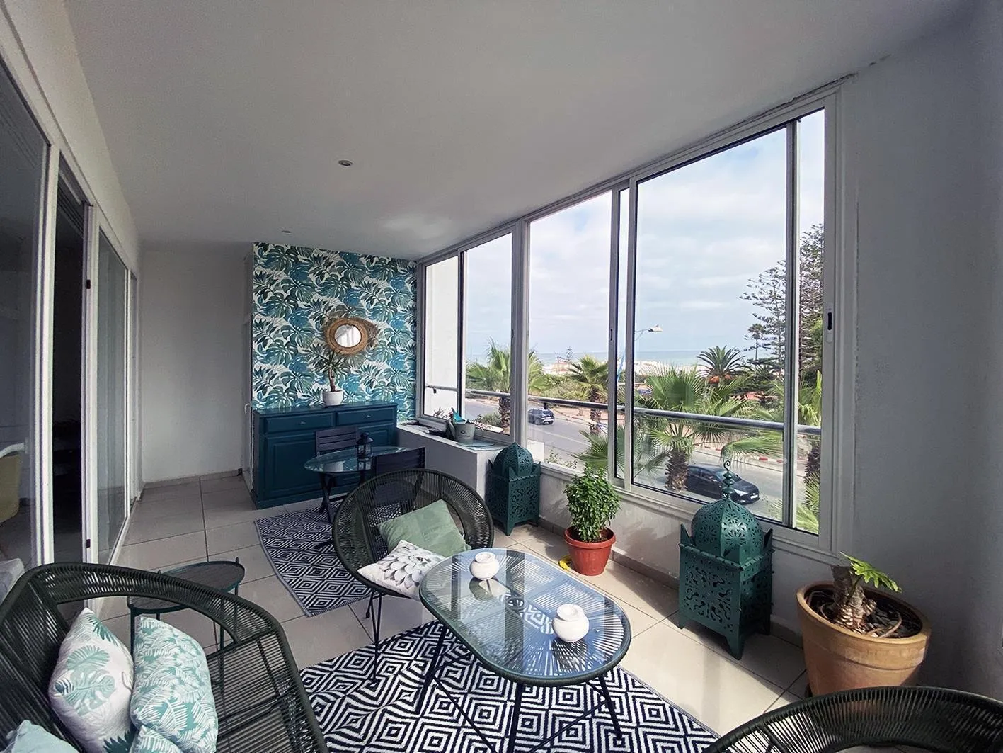 Appartement meublé avec vue sur l'océan. - الدار البيضاء