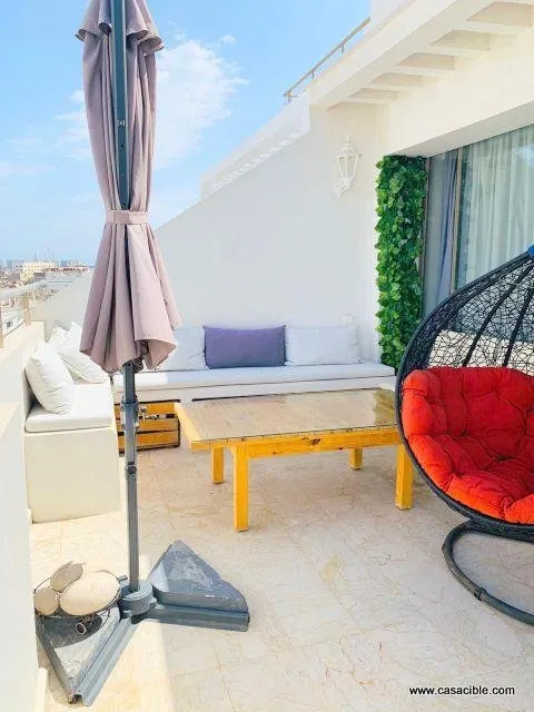 Bd Moulay Youssef:  2 chambres terrasse. - الدار البيضاء