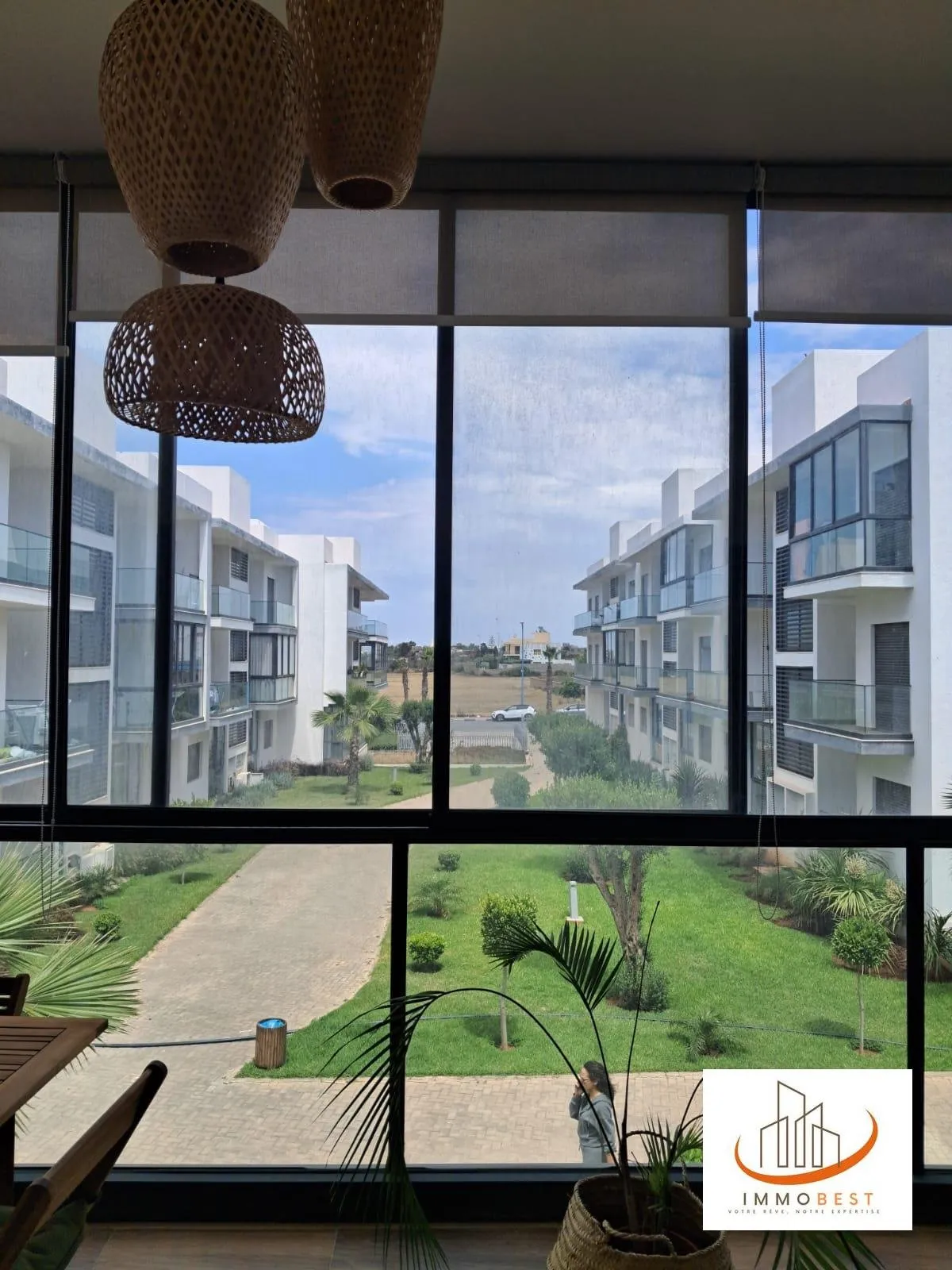 Tamaris, Appartement neuf VIDE, en location 2 CH - الدار البيضاء (2)