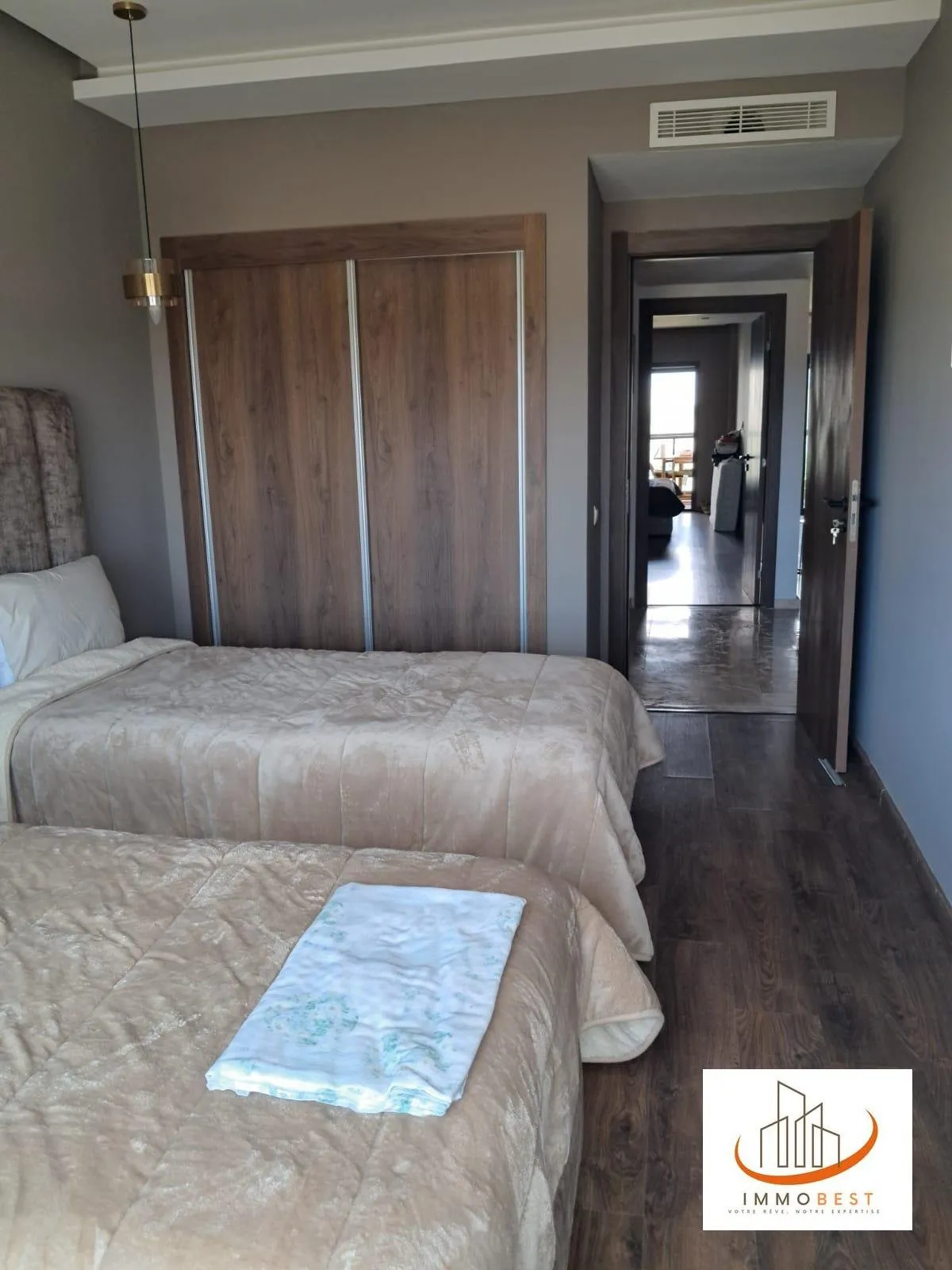 Tamaris, Appartement neuf VIDE, en location 2 CH - الدار البيضاء (4)
