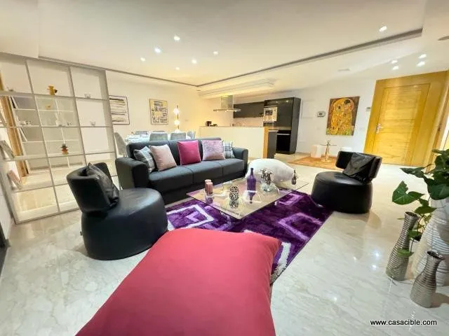 Racine: appartement meublé 2 chambres. - الدار البيضاء (2)