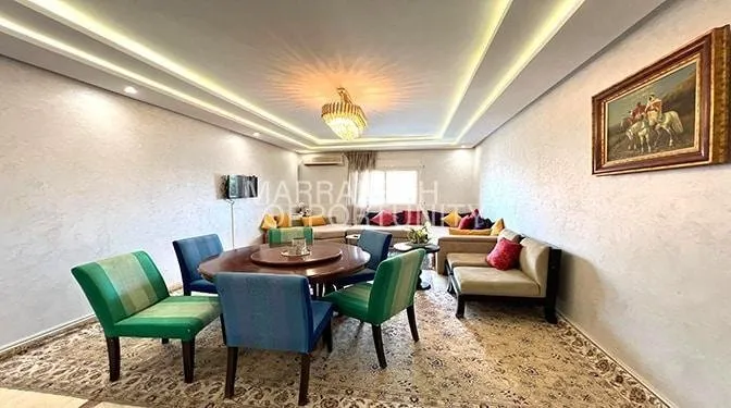 Appartement en location annuelle  à Guéliz - مراكش (4)