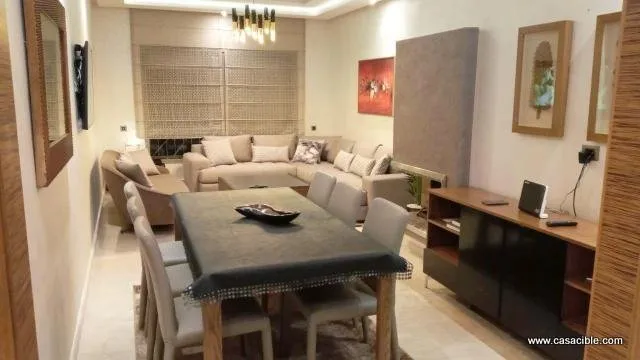 Bourgogne: appartement 2 chambres meublés. - الدار البيضاء (3)