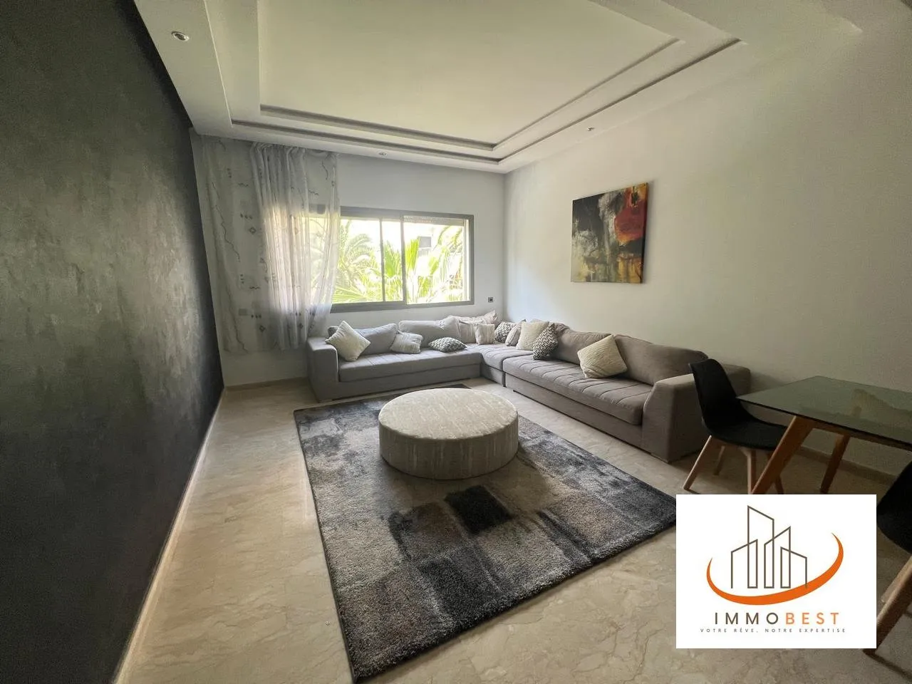 Ain Diab, proche de la mosquée Hassan II, location d’un  appartement  meublé 3 CH - الدار البيضاء (3)