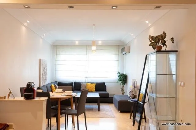 Bd Abdelmoumen: appartement meublé+ balcon. - الدار البيضاء (3)