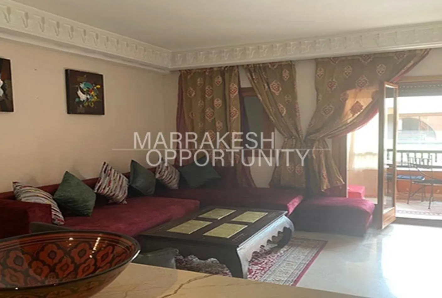 Magnifique appartement proposé pour la location longue durée situé sur Guéliz - مراكش
