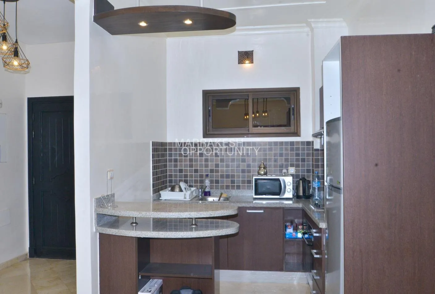 Un bel appartement proposé pour la location saisonnière situé à la Palmeraie - مراكش (4)