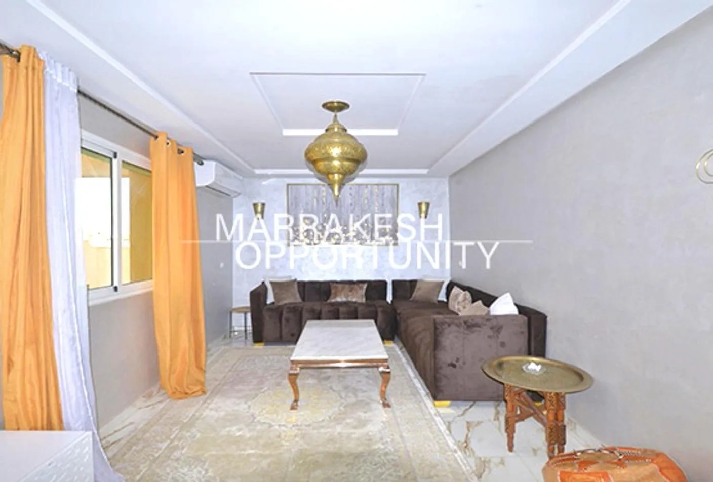 Un joli appartement proposé à la location longue durée à Guéliz - مراكش (2)