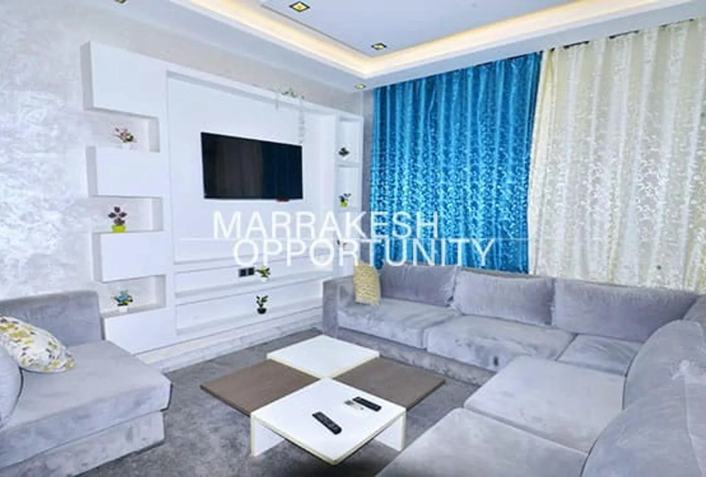 Location Longue Durée d'un Joli Appartement Meublé sur la route de l'ourika - مراكش