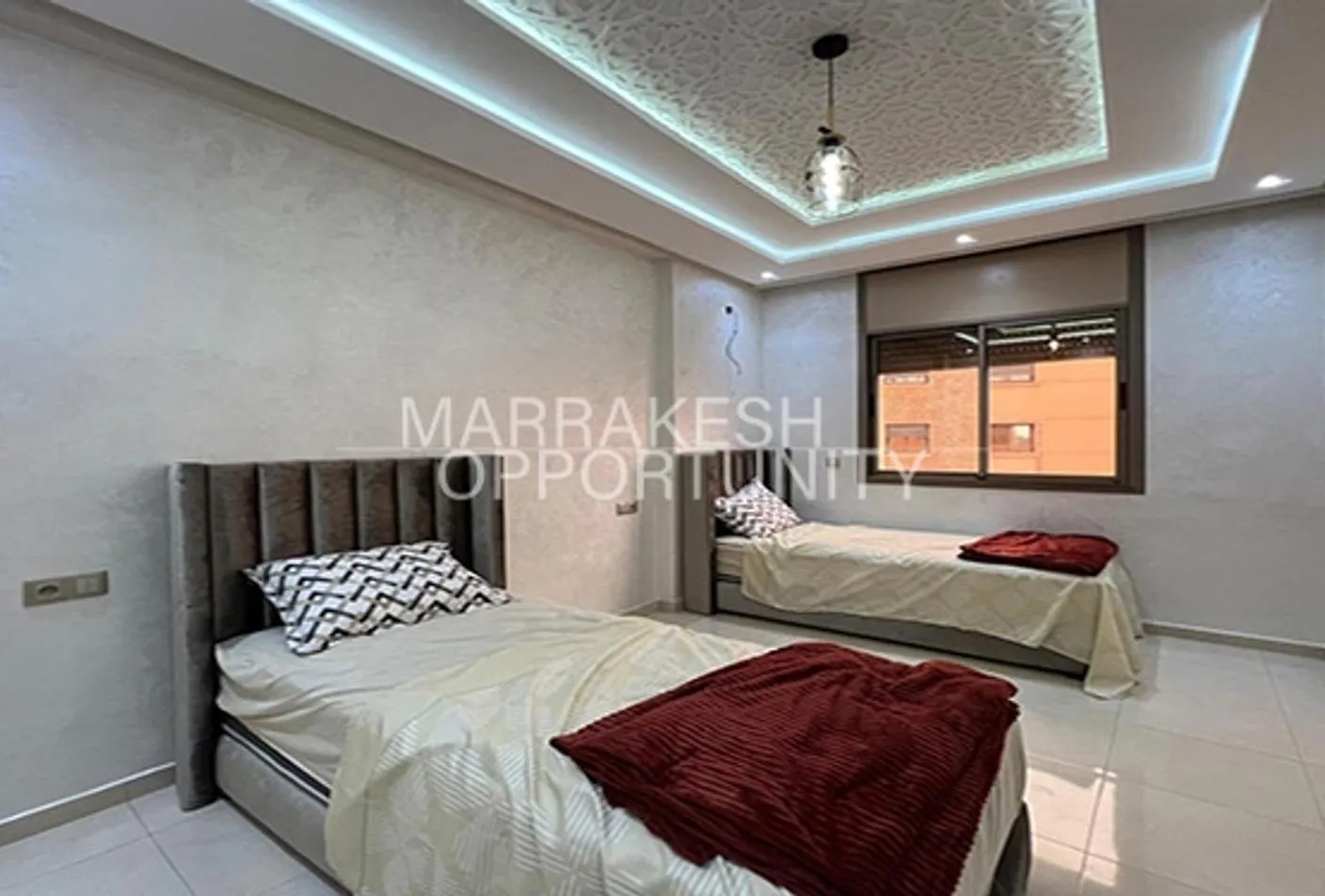 Joli appartement proposé pour la location longue durée situé sur Guéliz - مراكش (2)