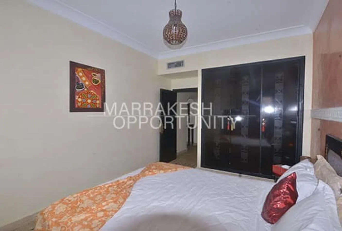 Location appartement meublé situé dans une belle résidence sécurisée et fermée - مراكش (3)