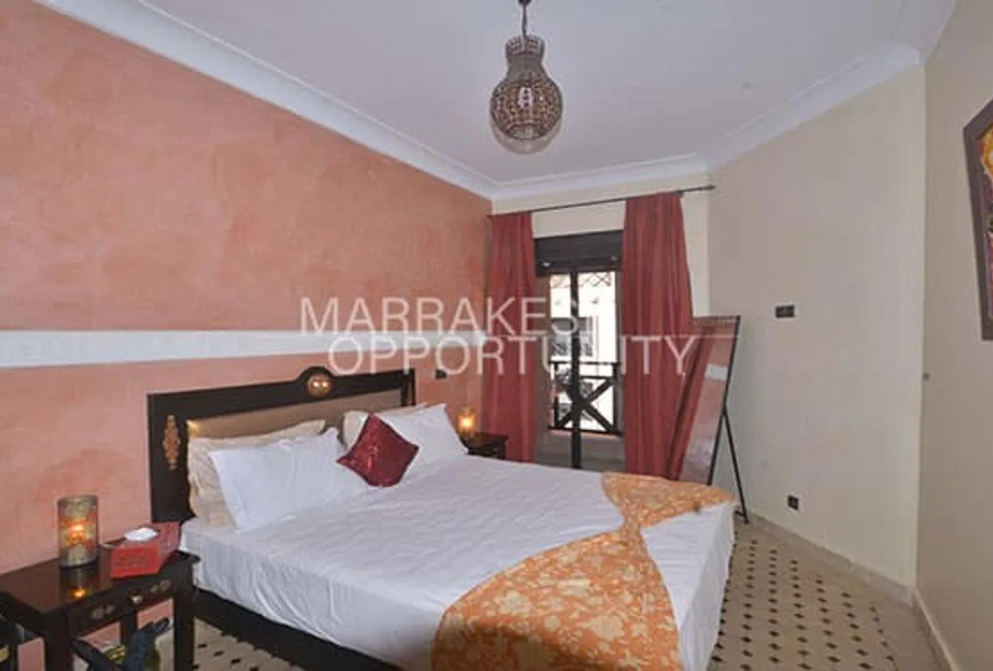 Location appartement meublé situé dans une belle résidence sécurisée et fermée - مراكش (2)