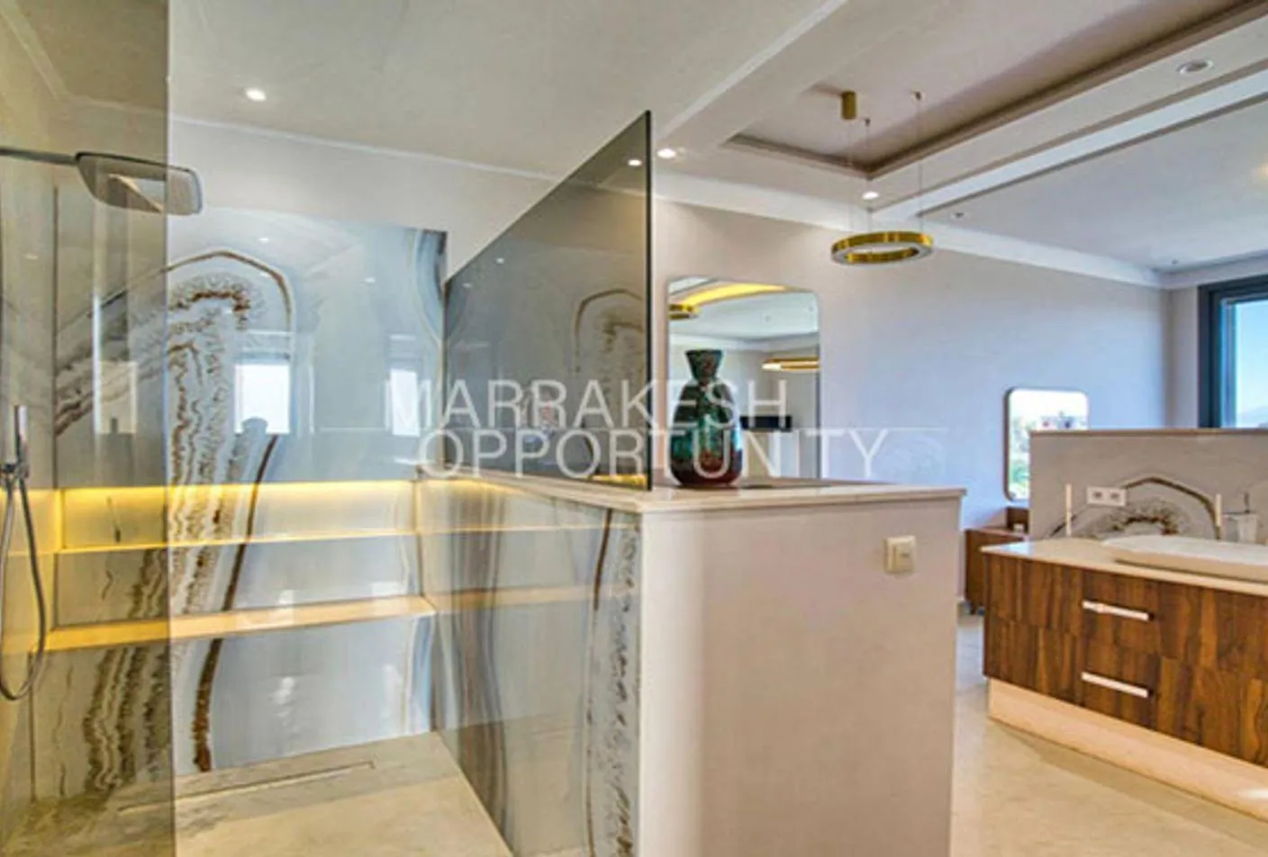 Location Vacances d'une Luxueuse Villa avec piscine - مراكش (3)