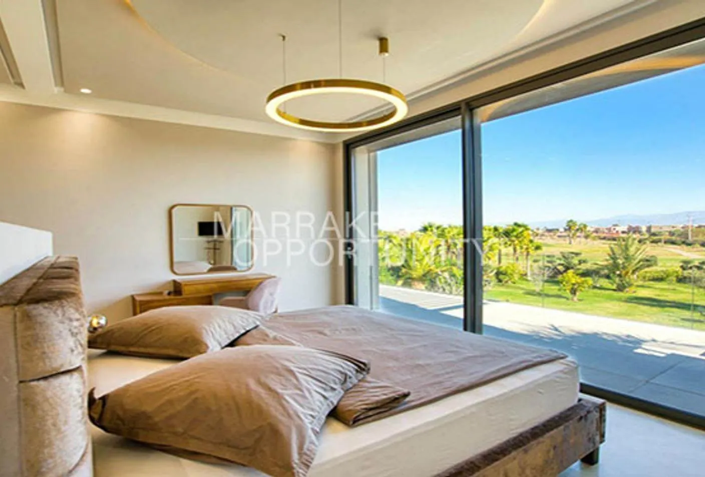 Location Vacances d'une Luxueuse Villa avec piscine - مراكش (2)