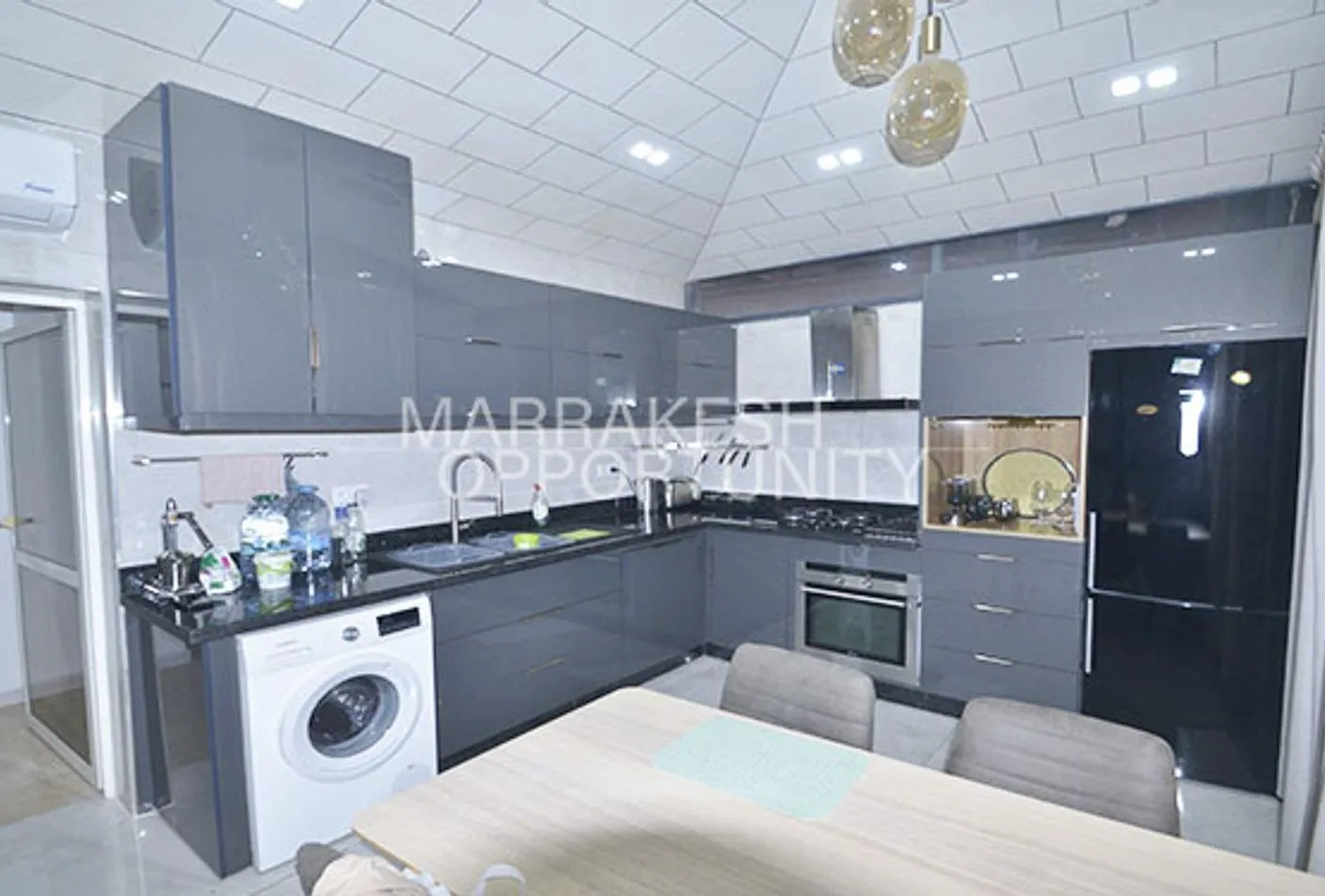 Splendide appartement meublé moderne à Guéliz en location - مراكش (3)