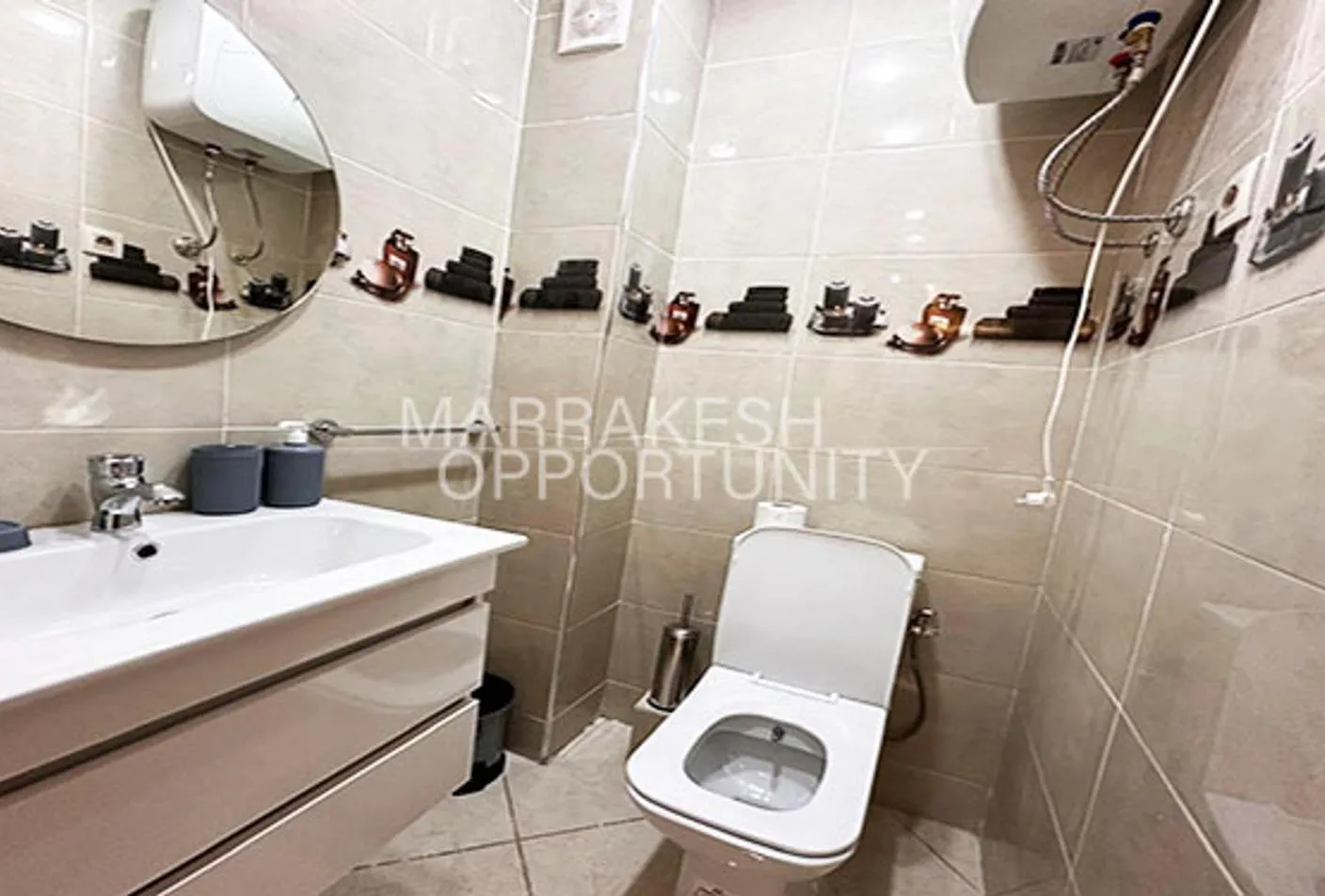 Magnifique Appartement meublé moderne en location longue durée à Guéliz - مراكش (2)