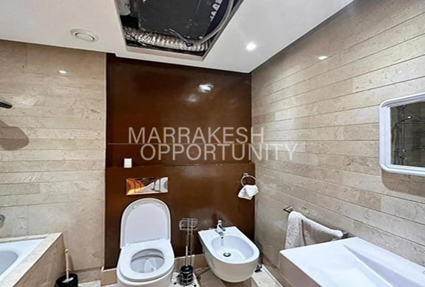 Location Appartement meublé Moderne à Guéliz - مراكش