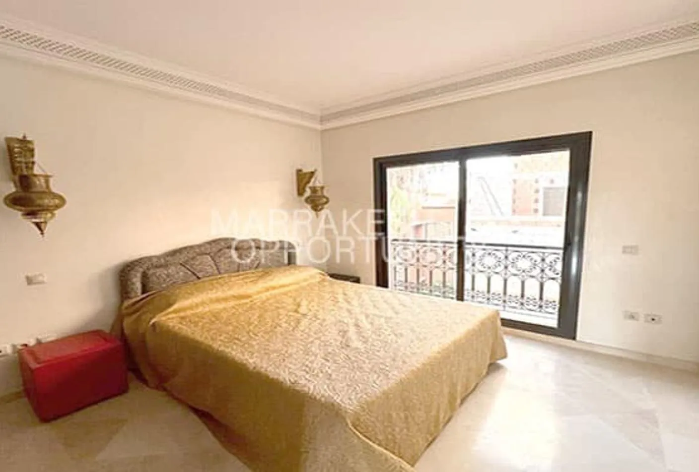 Location Appartement meublé moderne à Hivernage - مراكش (3)