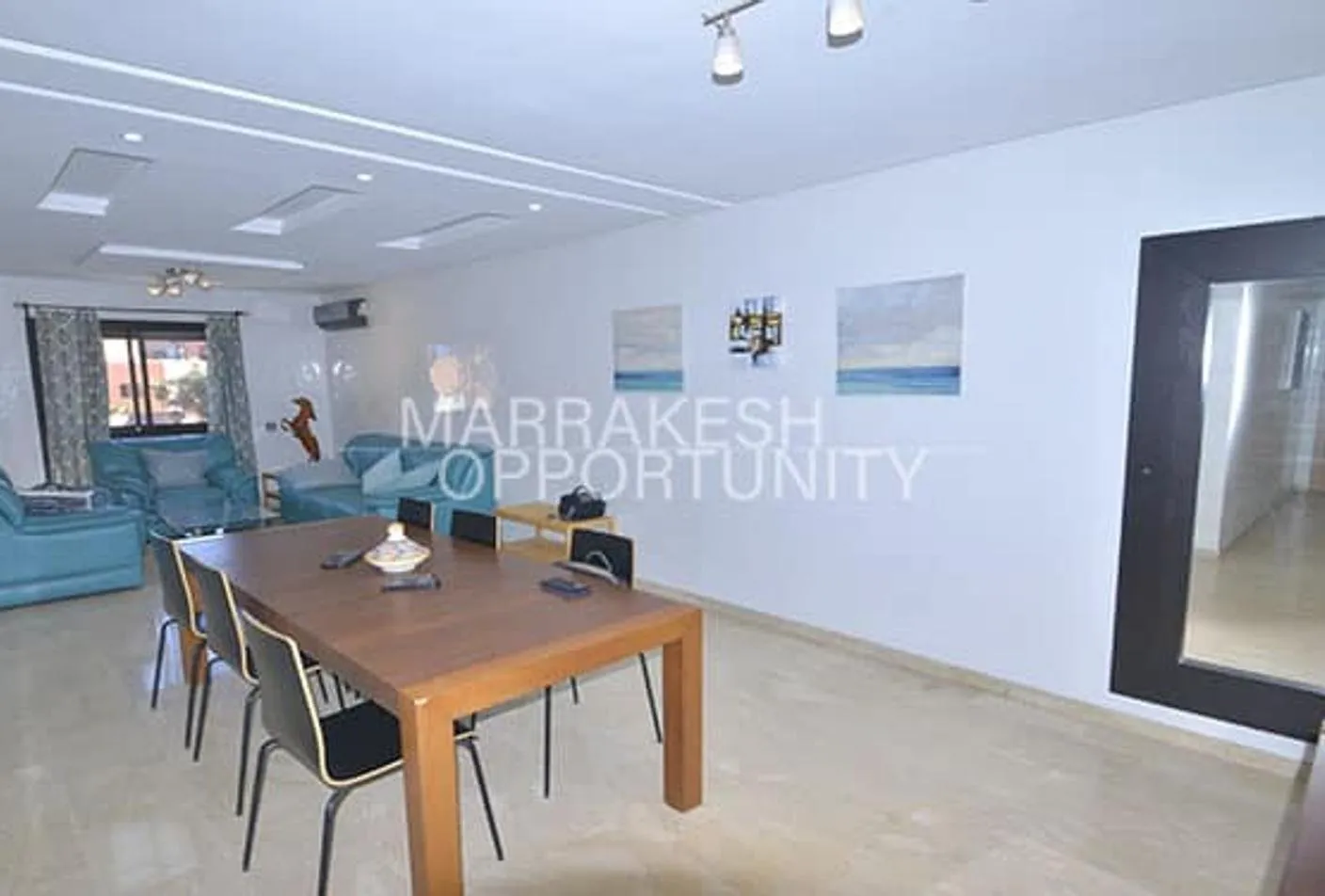 Magnifique Appartement meublé en location à Hivernage - مراكش