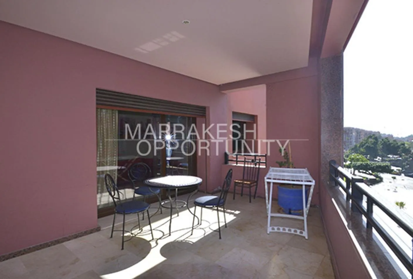 Joli Appartement meublé en location annuelle à Guéliz - مراكش (4)