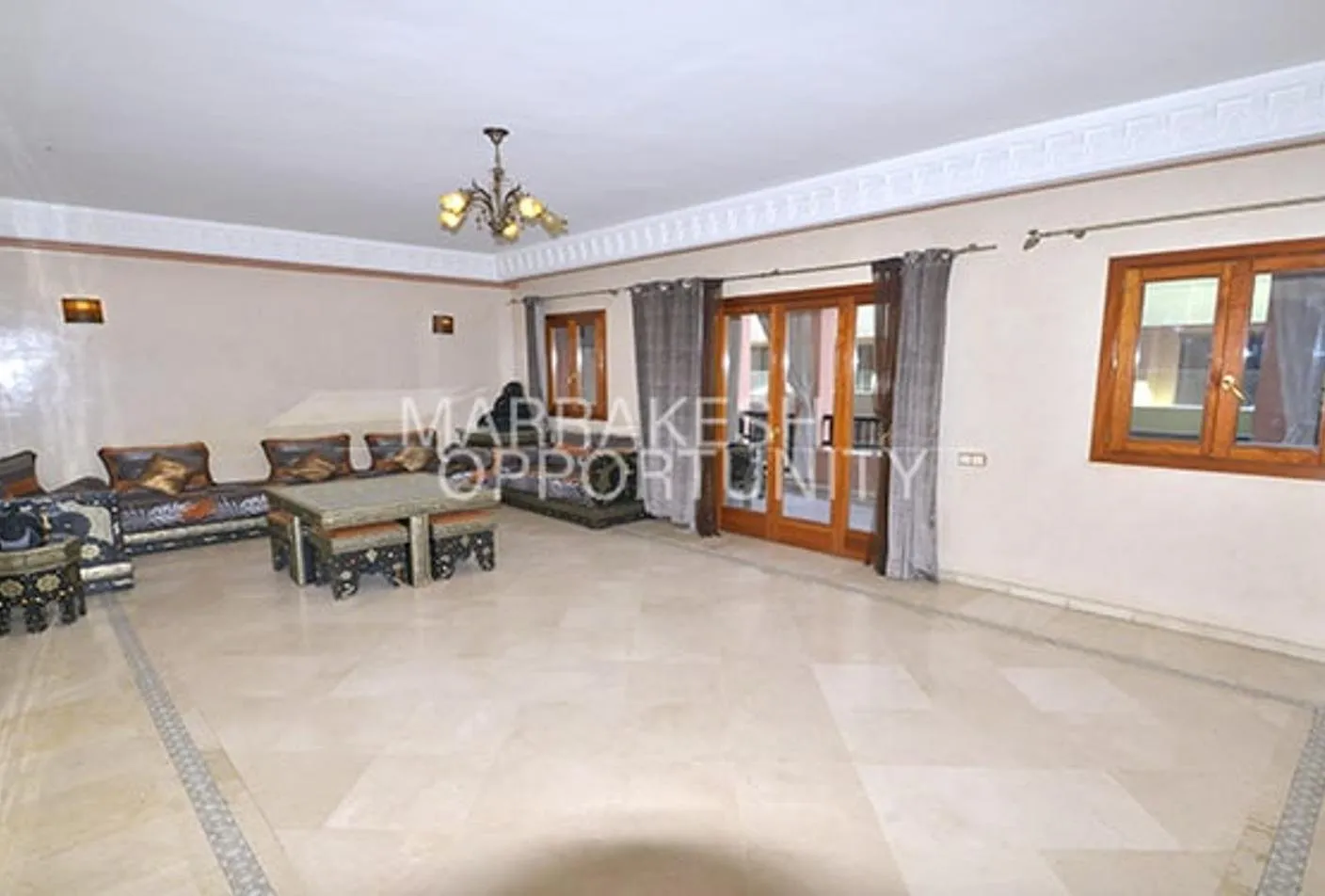 Location Appartement meublé à Guéliz - مراكش