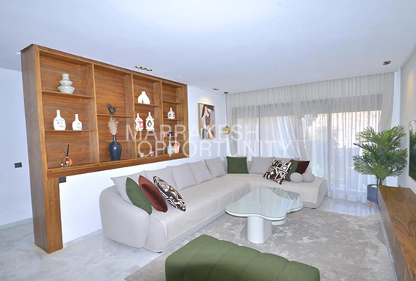 Sublime Appartement meublé moderne en location à Guéliz - مراكش (2)