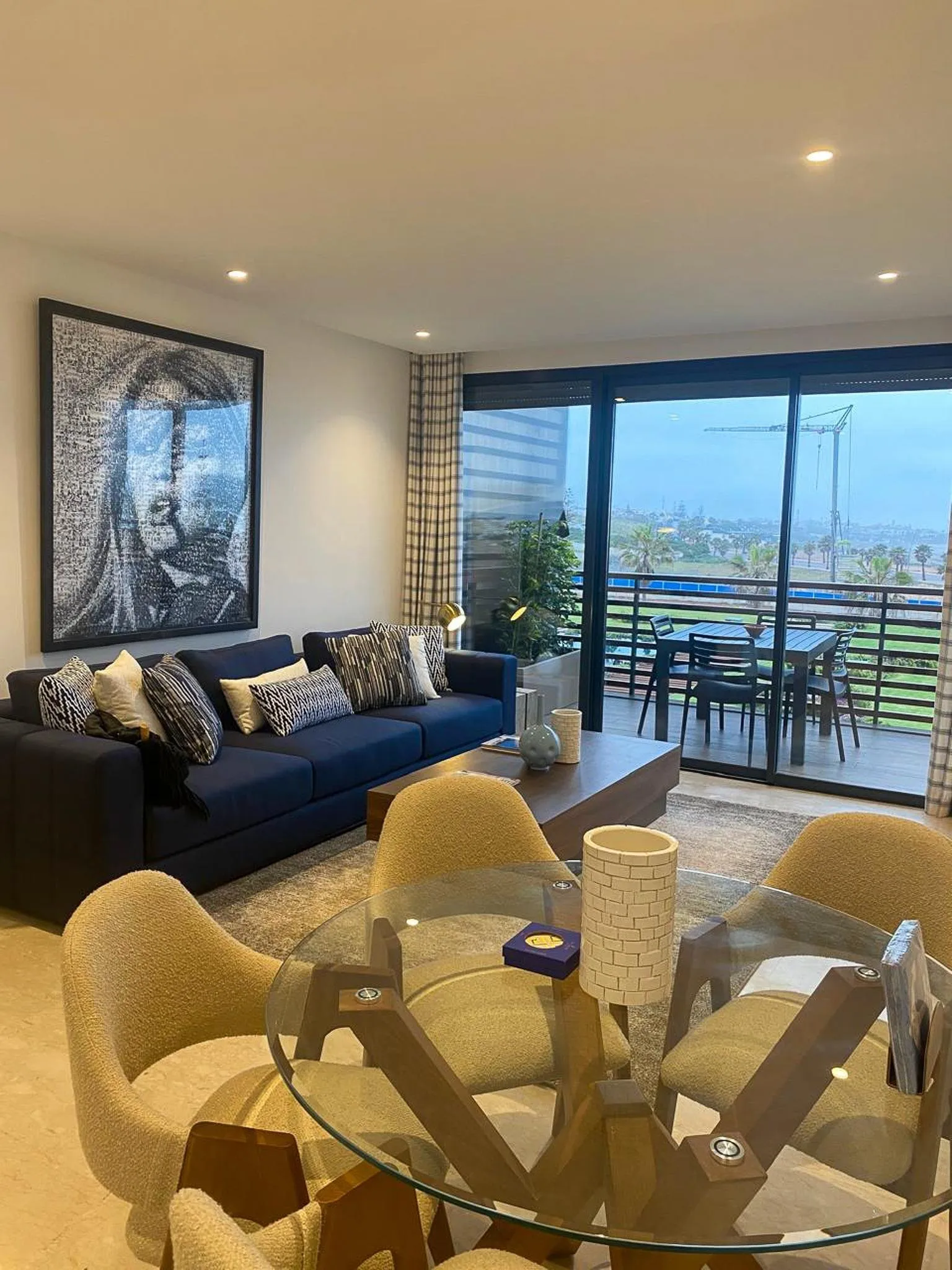 Appartement 2 chambres vue sur mer en résidence - الدار البيضاء (3)